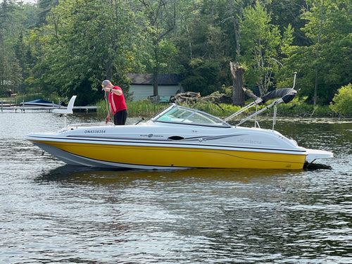 2014 Hurricane SunDeck with 220 HP - $39,000